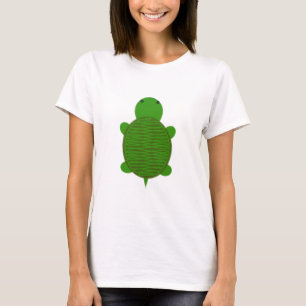 T-shirt Tortue verte adorable