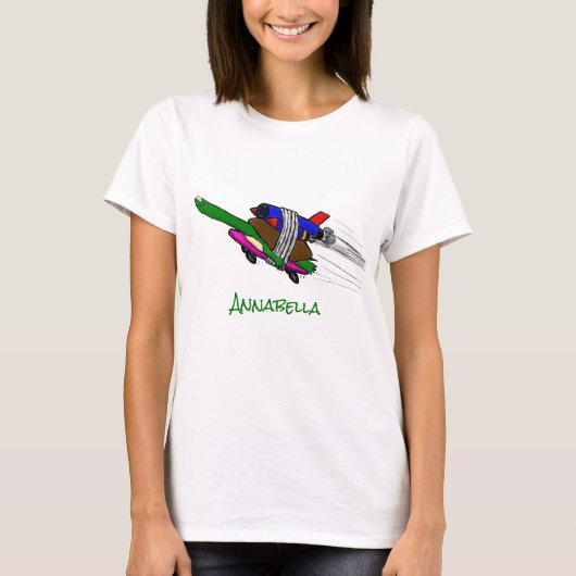 T-shirt Tortue volante (Devant)