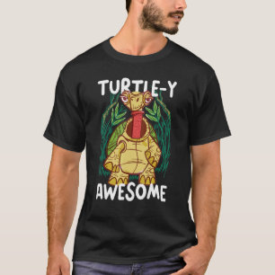 T-shirt Tortue Y Awesome Avec Tortue