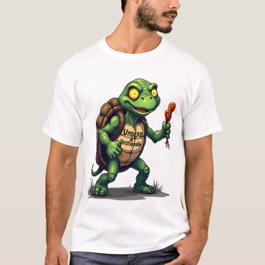 T-shirt Tortue Zombie (Devant)
