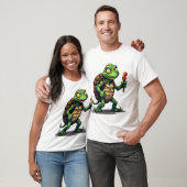T-shirt Tortue Zombie (Unisexe)