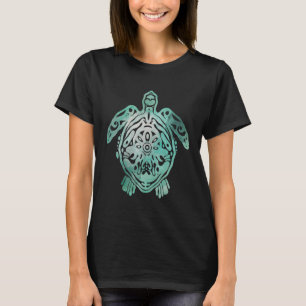 T-shirt Tortues Animaux Colorful Print Tortue