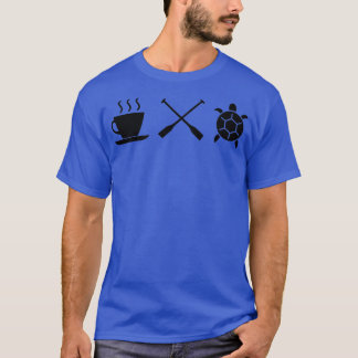 T-shirt Tortues de café en train de monter