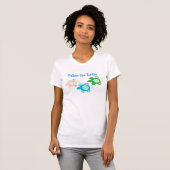 T-shirt Tortues de course (Devant entier)