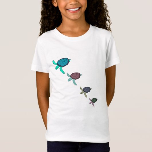T-Shirt Tortues de mer (Devant)