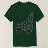 T-shirt Tortues de mer Conception Motif Pas d'Arrière - pl (Design devant)