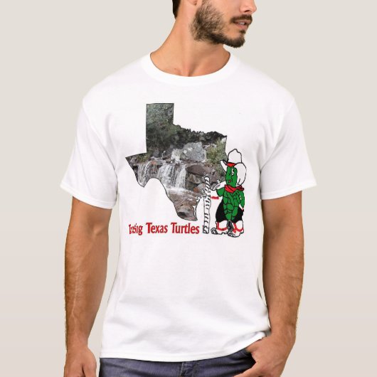 T-shirt Tortues de trot le Texas (Devant)