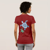 T-shirt Tortues d'Hawaï (Dos entier)