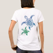 T-shirt Tortues hawaïennes (Dos)