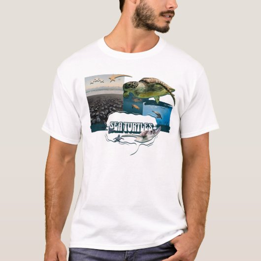 T-shirt Tortues marines (Devant)