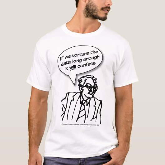 T-shirt Torture de données (Devant)