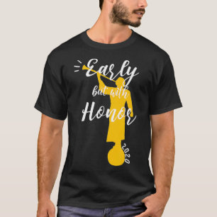 T-shirt Tôt mais avec honneur LDS retour missionnaire ave