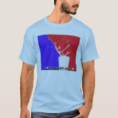 T-shirt Total Bière Pong Long Manche Raglan (Devant)