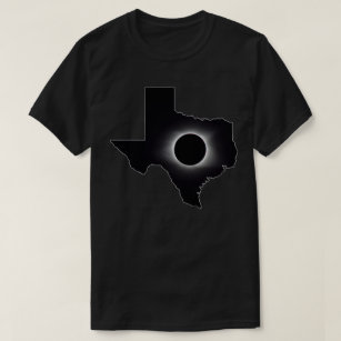 T-shirt total de l'Éclipse solaire du Texas 2024