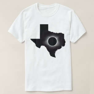 T-shirt total de l'Éclipse solaire du Texas 2024