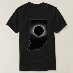 T-shirt total de l'Éclipse solaire Indiana 2024