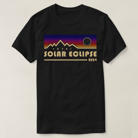 T-shirt Total Eclipse 2024 (Design devant)