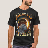 T-shirt Total Eclipse 2024 Date de modification mignonne C (Devant)