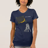 T-shirt Total Eclipse drôle personnalisable (Devant)