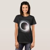 T-shirt Total éclipse solaire 2024 (Devant entier)