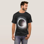 T-shirt Total éclipse solaire 2024 (Devant entier)