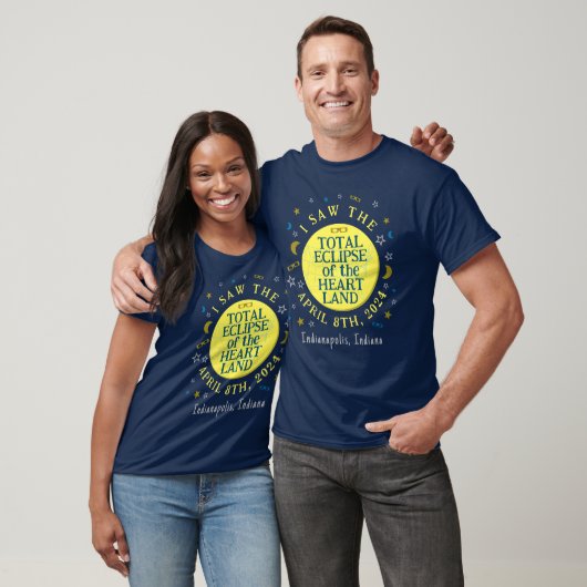 T-shirt Total Éclipse solaire 8 avril 2024 Visualiseur per (Unisexe)