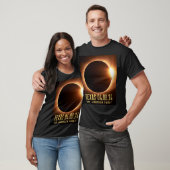 T-shirt Total Eclipse Texas 2024 Personnalisé (Unisexe)