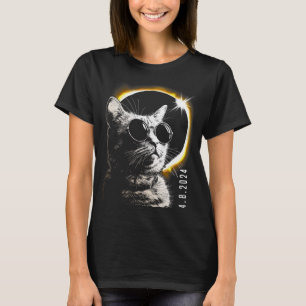 T-shirt Total Solaire Eclipse 2024 Lunettes Avril 8 Hommes