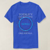T-shirt Total Solaire Eclipse 2024 Oklahoma 04 (Design devant)