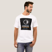 T-shirt Total Solaire Eclipse Edinboro (Devant entier)