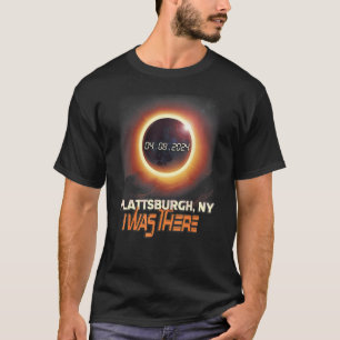 T-shirt Total Solaire Eclipse Plattsburgh New York NY