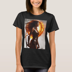 T-shirt Total Solaire Eclipse Sun Warrior Ajouter un texte