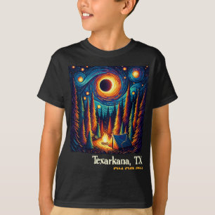 T-shirt Total Solaire Eclipse Texarkana Texas