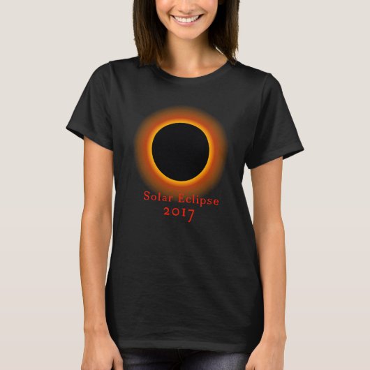 T-shirt Total Solar Eclipse 2017 (Devant)