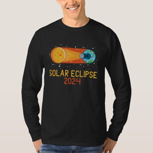 T-shirt Total Solar Eclipse 2024 (Devant)