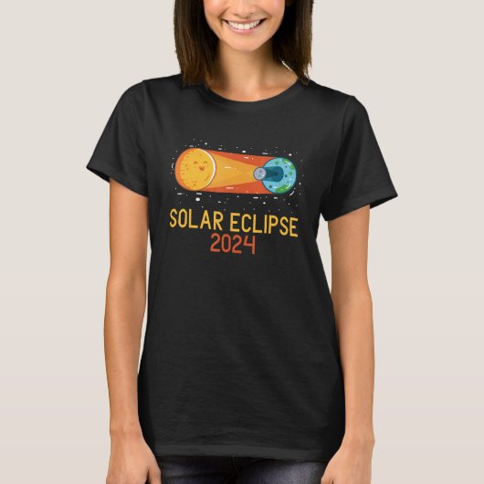 T-shirt Total Solar Eclipse 2024 (Devant)