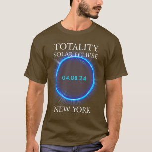 T-shirt Total Solar Eclipse 2024 New York 04