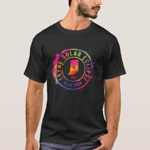 T-shirt Total Solar Eclipse 2024 USA Indiana Indy Totalité