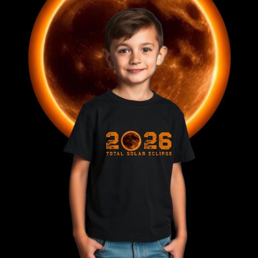 T-shirt Total Solar Eclipse 2026