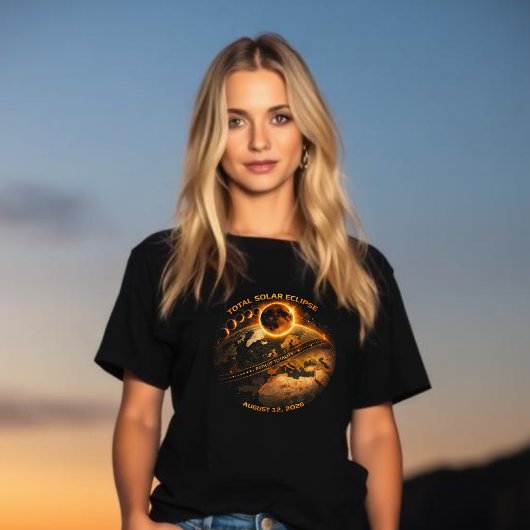 T-shirt Total Solar Eclipse 2026