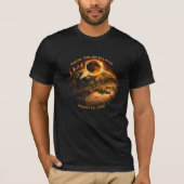 T-shirt Total Solar Eclipse 2026- Path of Totality (Devant)