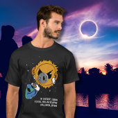 T-shirt Total Solar Eclipse 2026 Spain Photobomb