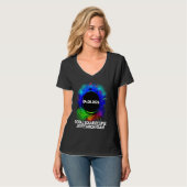 T-shirt Total Solar Eclipse Detroit Michigan April 8 2024  (Devant entier)