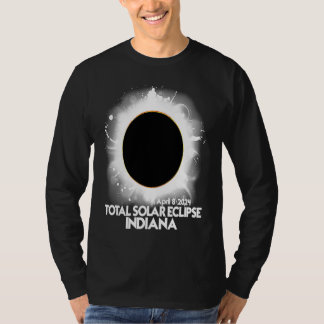 T-shirt Total Solar Eclipse Indiana 2024 American Totality