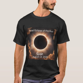 T-shirt Total Solar Eclipse Spain 2026 Mens