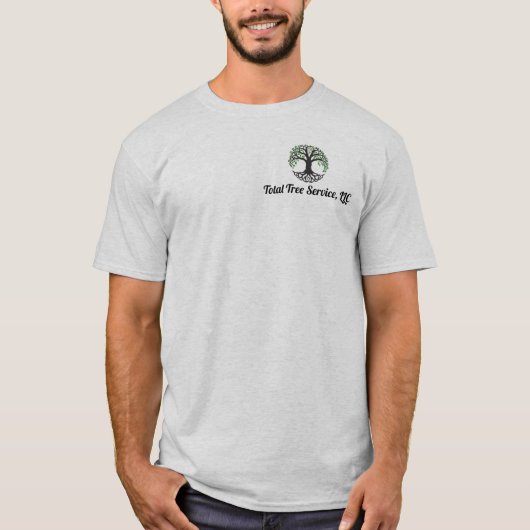 T-shirt Total Tree Service LLC (Devant)