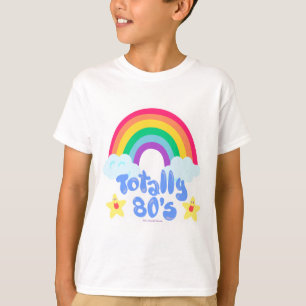 T-shirt Totalement arc-en-ciel 80s