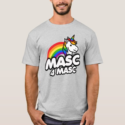 T-shirt Totalement masculin (Devant)