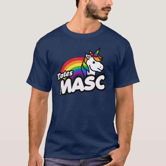 T-shirt Totalement masculin (Devant)