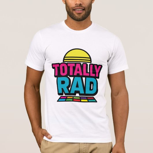 T-shirt Totalement Rad Tee (Devant)
